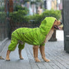 Golden Retriever Labrador, Hooded Raincoat for Medium to Large Dogs, Waterproof  Rain Coat Jacket S-XL