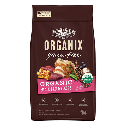 Grain-Free Organic Small Breed Recipe Dry Dog Food 4lb