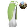 Pet Drinking Bottle Practical Multi-Functional For Outdoor Activities, With Leaf Pattern Design