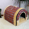 Dog or Cat Folding House, Winter Warm, Perfect for Small Pets