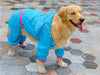 Golden Retriever & Labrador, Hooded Raincoat for Medium to Large Dogs, Waterproof  Rain Coat Jacket S-XL