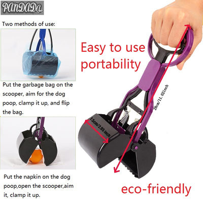 Pet Waste Shovels, Cleaning Tool Handle Grabber, for Dog and Cats